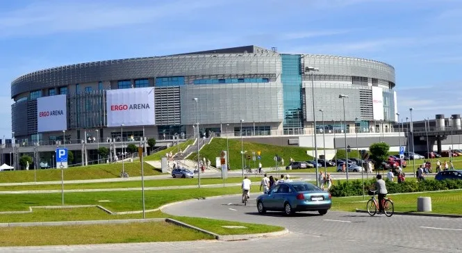 Ergo Arena jest dzierżawca części parkingu